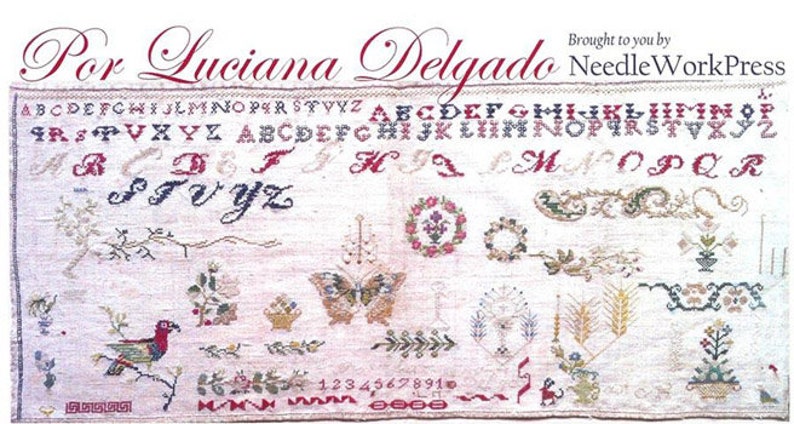 NeedleWorkPress Por Luciana Delgado Cross Stitch Chart