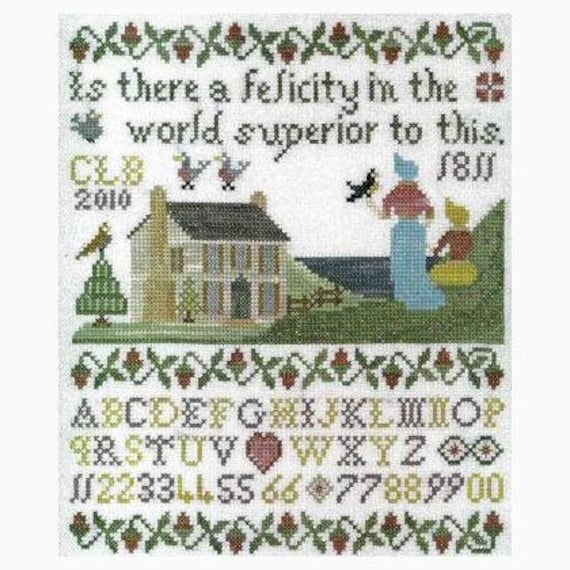 Felicity - The Stitching Parlor - Cross Stitch Chart