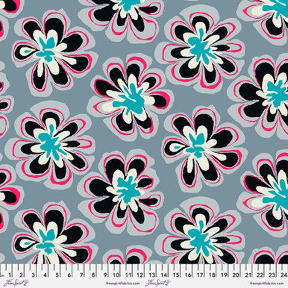 Kaffe Fassett Collective  PWBM011 Grey - 1/2yd