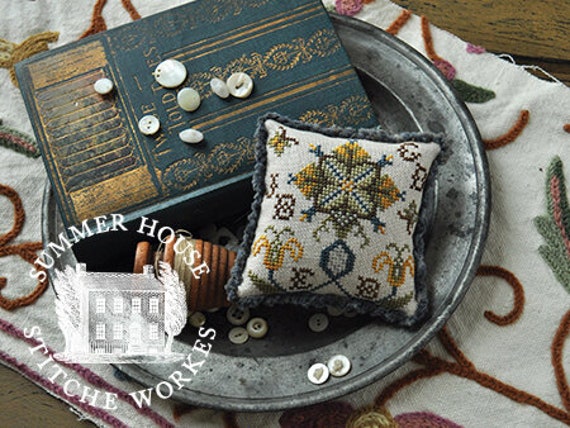 Fragments in Time 2017 No.2 - Summer House Stitch Workes - Cross Stitch Chart