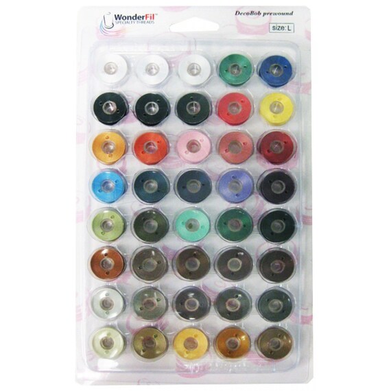 Decobobs Master Set Pre-Wound Bobbins 80 wt