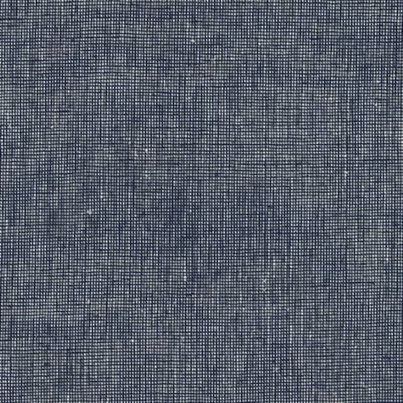 Essex Yarn Dyed Homespun - Navy - 1/2 yard