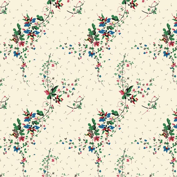 Peasholme Green by Judy Newman and Margaret Mew - Nell DV7106 - 1/2 yard