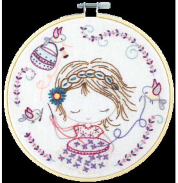 Salome Stitches - Embroidery Kit - Un Chat dans l'Aiguille