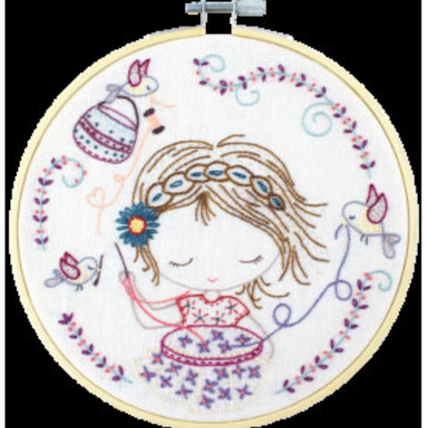 Salome Stitches - Embroidery Kit - Un Chat dans l'Aiguille