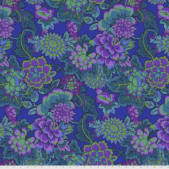 Kaffe Fassett Collective PWGP046 Blue - 1/2 yard