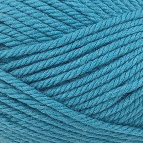 Peppin #5/Bulky/14ply - 1415 Teal - 100% Wool Superwash