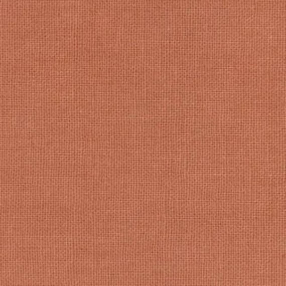 Devonstone Linen/Cotton - Burnt Clay DV4121 - 1/2 yd x 54 inches