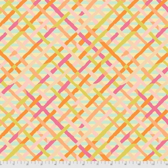 Kaffe Fassett Collective Mad Plaid Pastel PWBM037 - 1/2yd