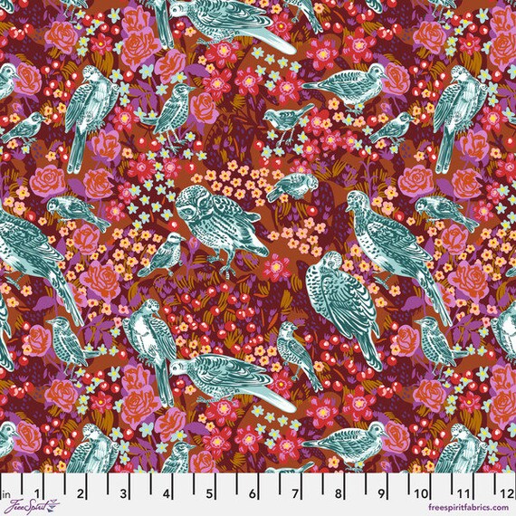 Mon Jardin PWNL035 Amber - Natalie Lete - 1/2 yard