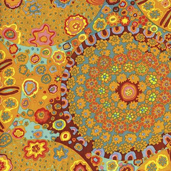 Kaffe Fassett Collective GP92 Orange - 1/2 yard