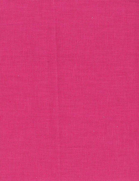 Hanky Linen - Raspberry - 56 inch x 1/2yd