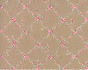 Caroline - Lattice Tan 1865116 - 1/2yd