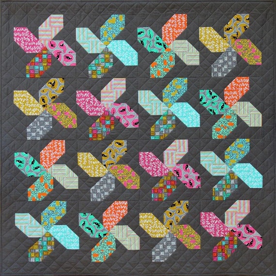 Whirligig by Emma Jean Jansen - Quilt Pattern