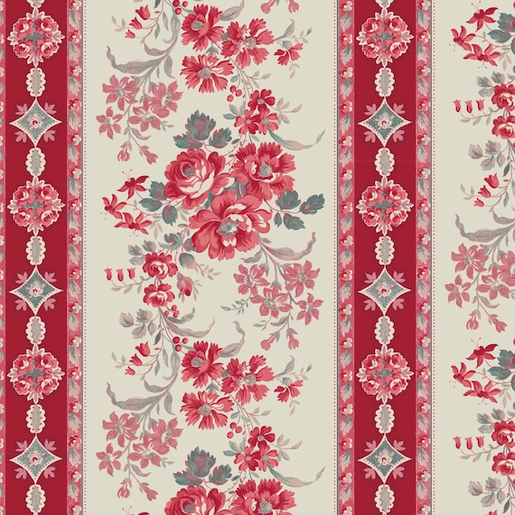 Jardin de Printemps by Kim Hurley of L'Uccello DV6496 - 1/2 yard