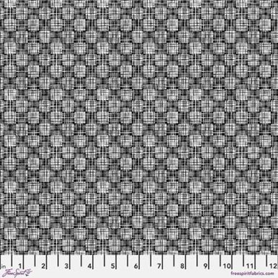 Fresco Black and White PWKP069 - 1/2 yd