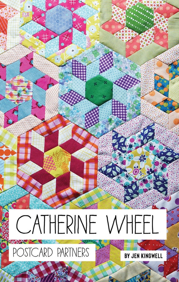 Catherine Wheel - Postcard Partner - Templates