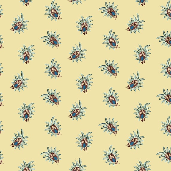 Peasholme Green by Judy Newman and Margaret Mew - Martha DV7121 - 1/2 yard