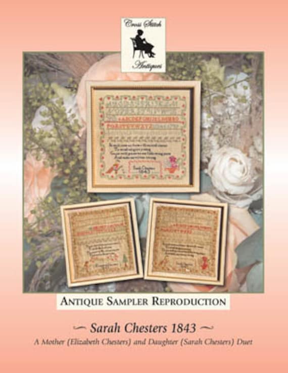 Sarah Chesters 1843 - Cross Stitch Antiques - Cross Stitch Chart