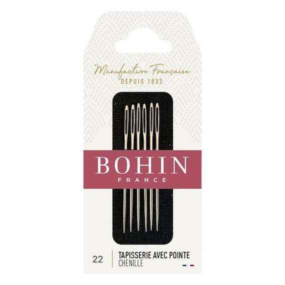BOHIN  Chenille Needles, Select size, 6pk