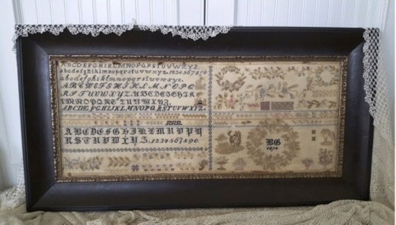 BG 1874 - Samplers Not Forgotten - Cross Stitch Chart
