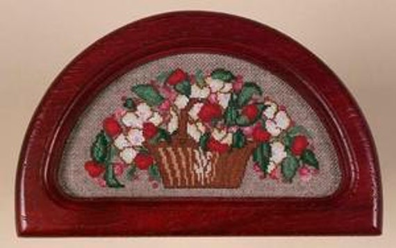 Vintage Floral Basket and Frame Kit