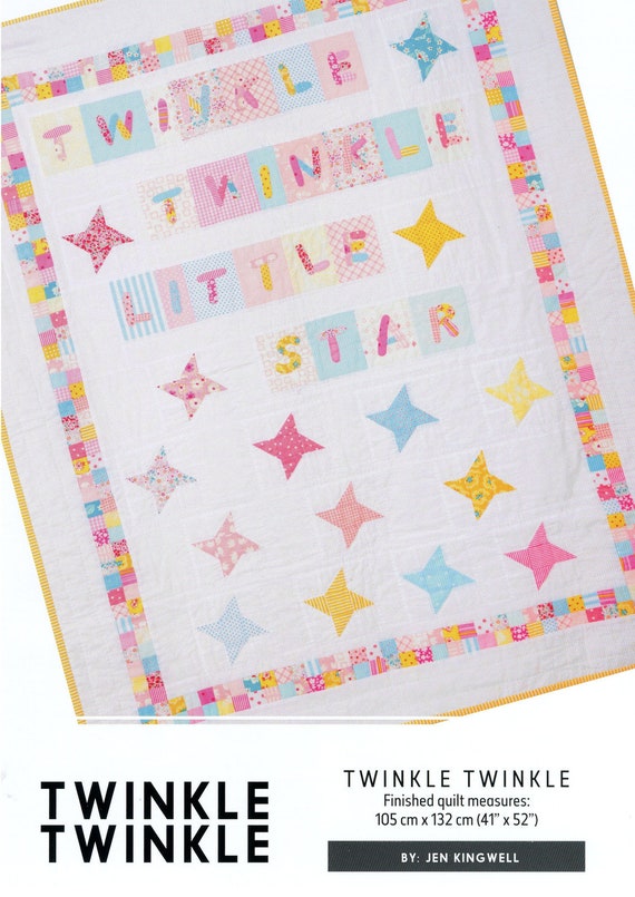 Twinkle Twinkle by Jen Kingwell - Pattern Only