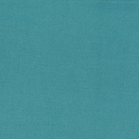 Petra Prins Dot 1503 Petrol - 1/2 yard