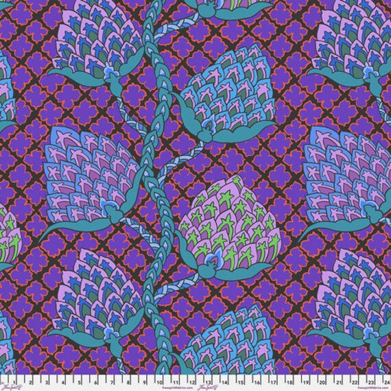Kaffe Fassett PWGP200 Blue - 1/2 yard