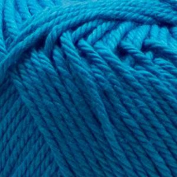 Fiddlesticks Posie 041 Turquoise - 100% Cotton - 4 ply Fingering