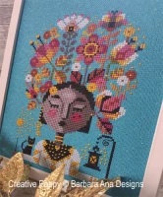 Floral Dreams - Barbara Ana Designs - Cross Stitch Chart