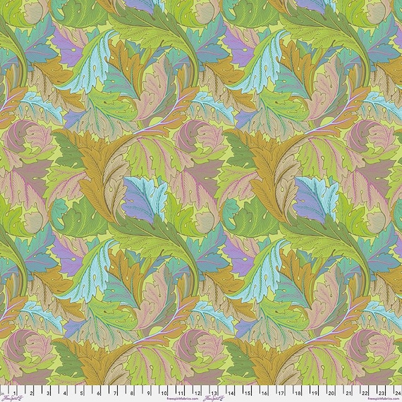 Kaffe x Morris & Co. PWKW006 Jade - 1/2 yard