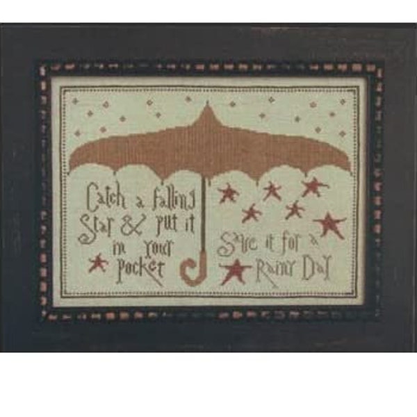 A Falling Star - La-D-Da - Cross Stitch Chart