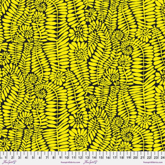 Kaffe Fassett PWBM085 Yellow - 1/2 yard