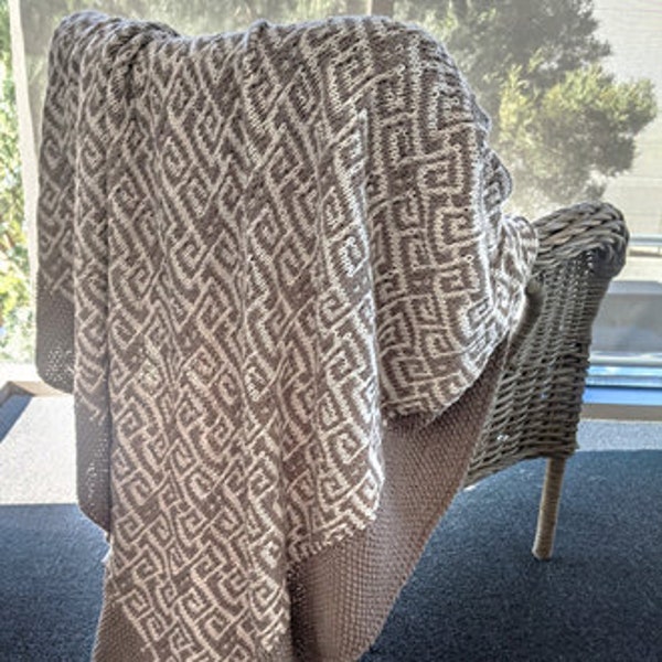 Highclere Blanket - Knitting Pattern