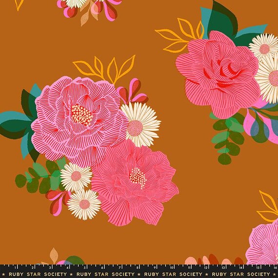 Camellia Wideback RS003613 - Melody Miller for RSS - 1/2 yd x 108 inches