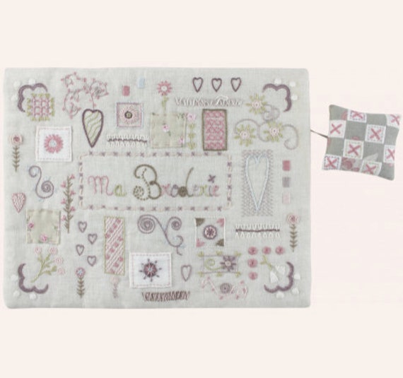 Pochette Broderie - Embroidery Kit - Une Chat dans l'Aiguille