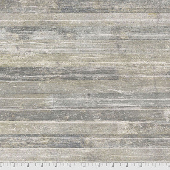 Monochrome by Tim Holtz - Planks Natural PWTH176 - 1/2 yd
