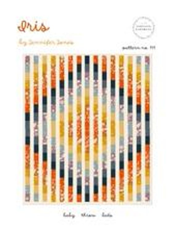 Iris by Penelope Handmade - Quilt Pattern Only