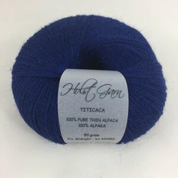 Holst Garn Titicaca - Midnight 21 - Alpaca