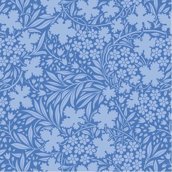 TILDA Something Blue - Bushbloom Cornflower 100678 - Fat Quarter