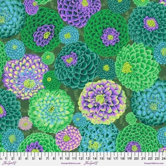 Kaffe Fassett PWPJ114 Green - 1/2 yard