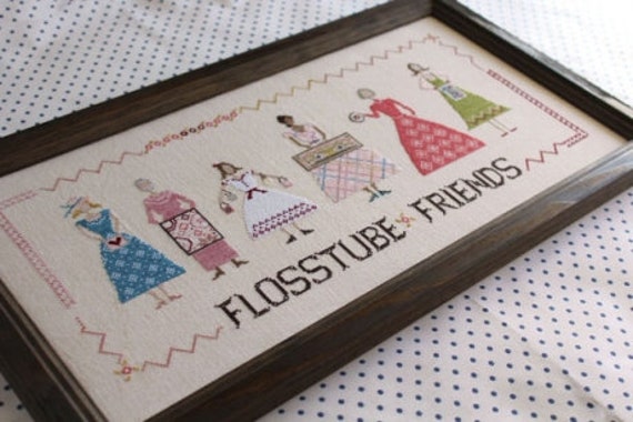 Flosstube Friends - October House - Cross Stitch Chart