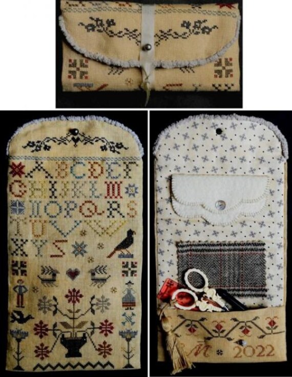 Anna Marie's Pocket - La-D-Da - Cross Stitch Chart