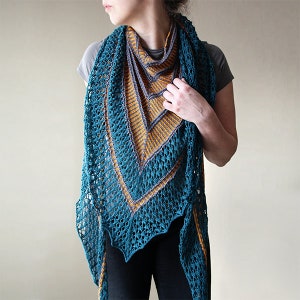 colorwork shawls by melanie berg