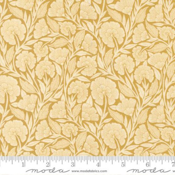 Flower Press by Katharine Watson 330231 - 1/2 yard