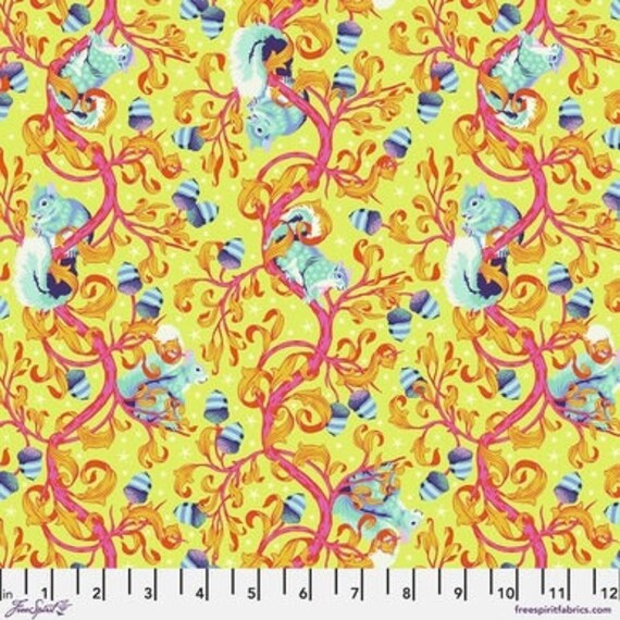 Tiny Beasts by Tula Pink - PWTP179 Glow - 1/2yd