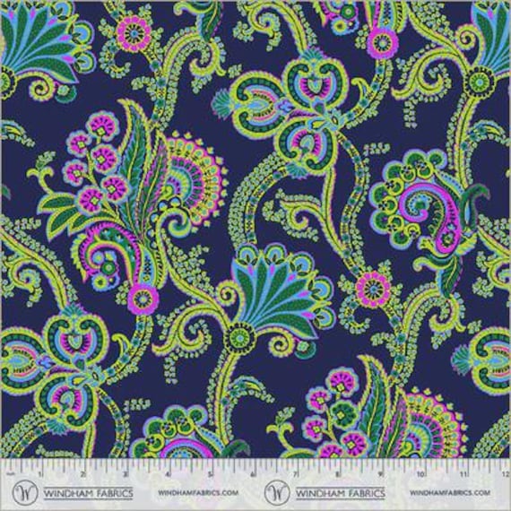 Sweet Talk 548991 Midnight - Jennifer Paganelli - 1/2 yd