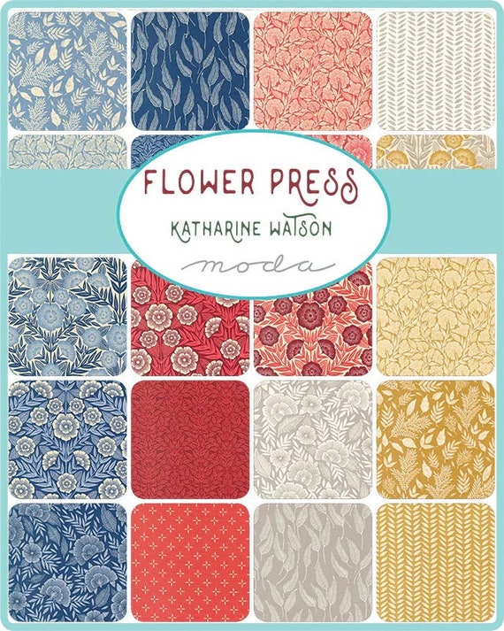 Flower Press by Katharine Watson - Layer Cake