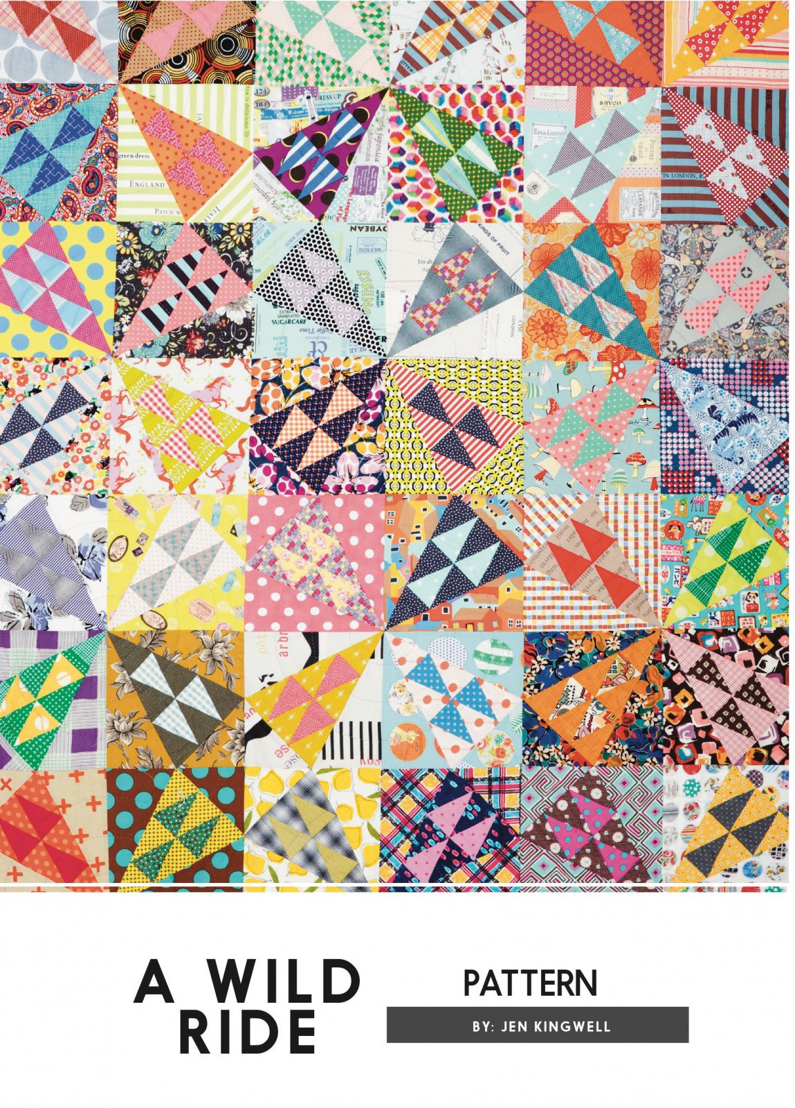 A Wild Ride by Jen Kingwell Quilt Pattern
